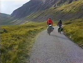 The long climb comes into view